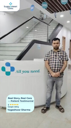Highly Professional staff, all diabetes care under one roof. Easy booking, minimal charges—highly recommended!